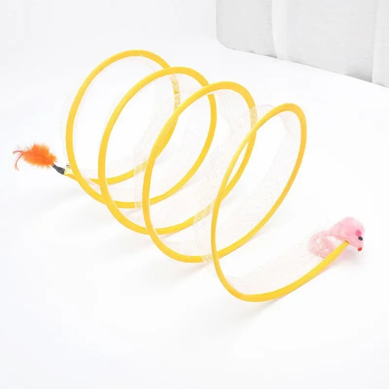 Zentrivo Collapsible S Type Interactive Cat Tunnel