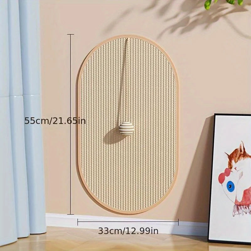 Zentrivo Sisal 3 in 1 Wall Mounted Cat Scratch Pad