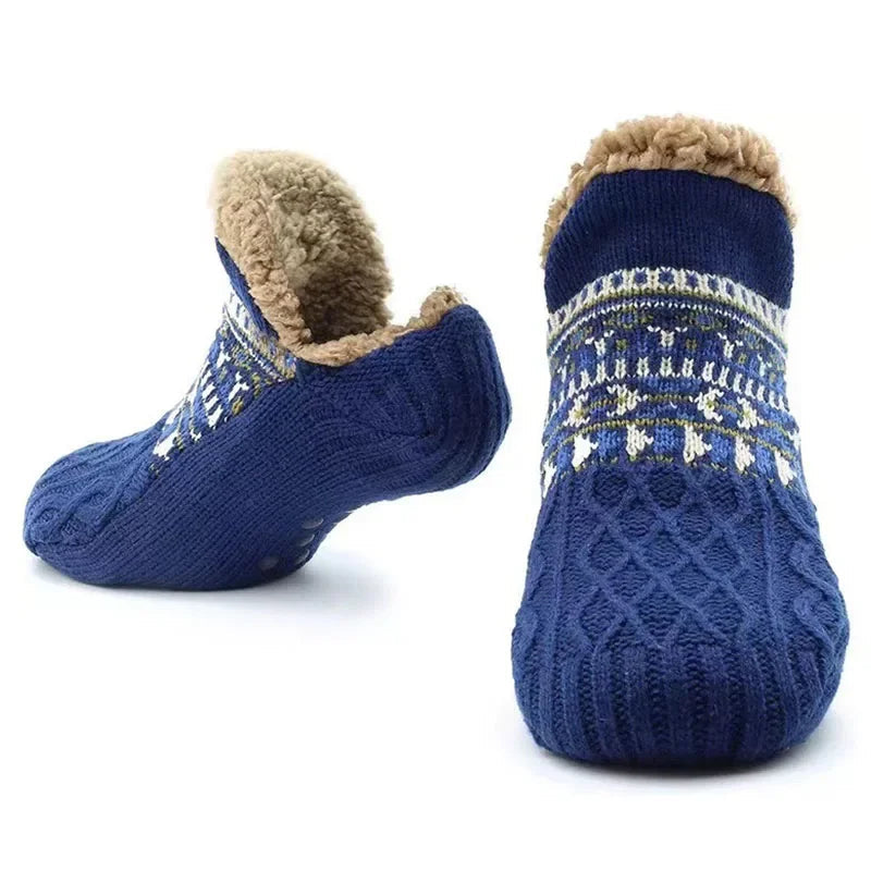 Zentrivo Snow Pattern Warm Socks for Winter