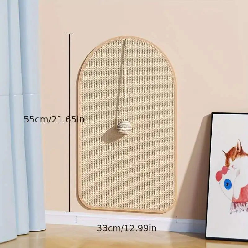 Zentrivo Sisal 3 in 1 Wall Mounted Cat Scratch Pad