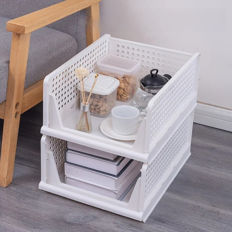 Zentrivo Stackable Plastic Drawer Closet Organizer