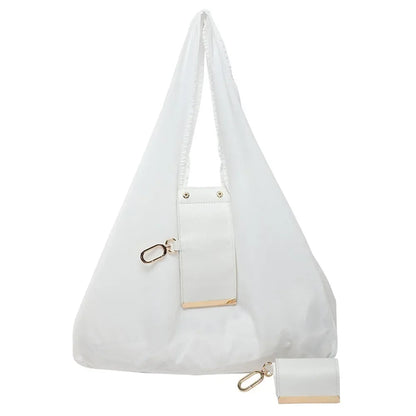Zentrivo Mini Keychain Foldable Tote Bag