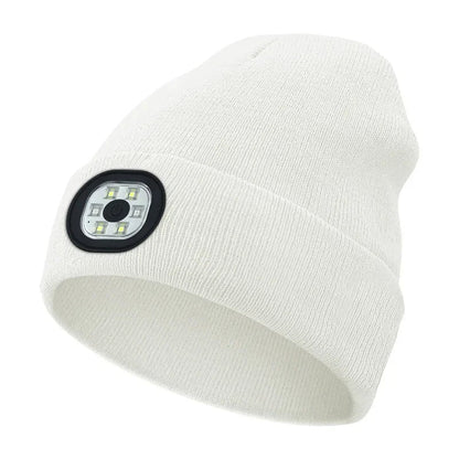 Zentrivo Rechargeable LED Beanie Hat for Winter
