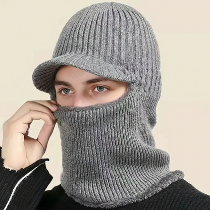 Zentrivo Knit Beanie Balaclava with Visor