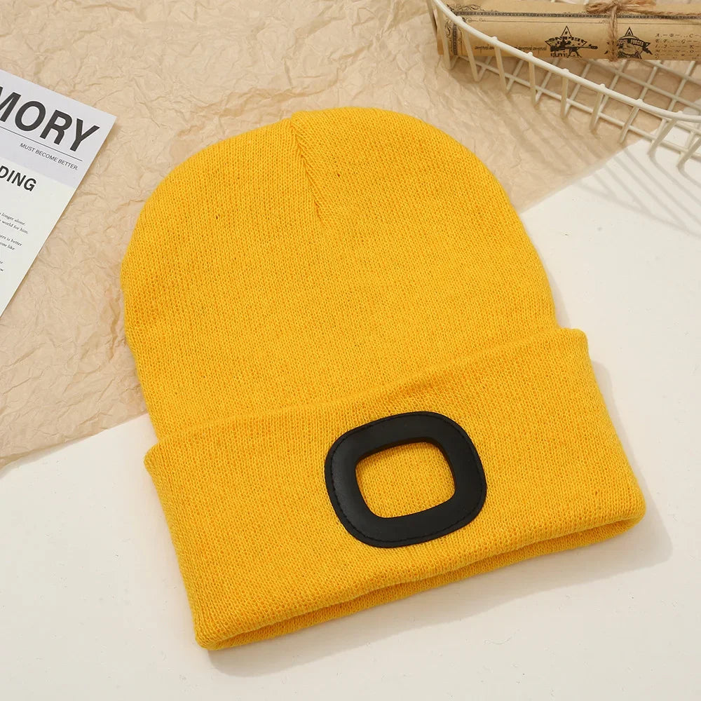 Zentrivo Rechargeable LED Beanie Hat for Winter