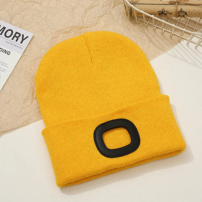Zentrivo Rechargeable LED Beanie Hat for Winter